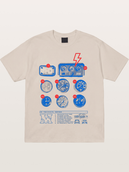 Speed Check Cotton T-shirt