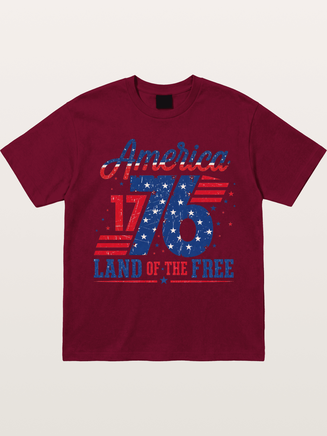 America 1776 Land Of The Free Gildan T-shirt