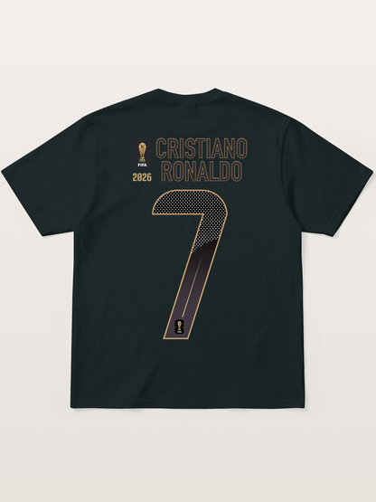 Portugal 7 Ronaldo 2026 WC Gildan T-shirt
