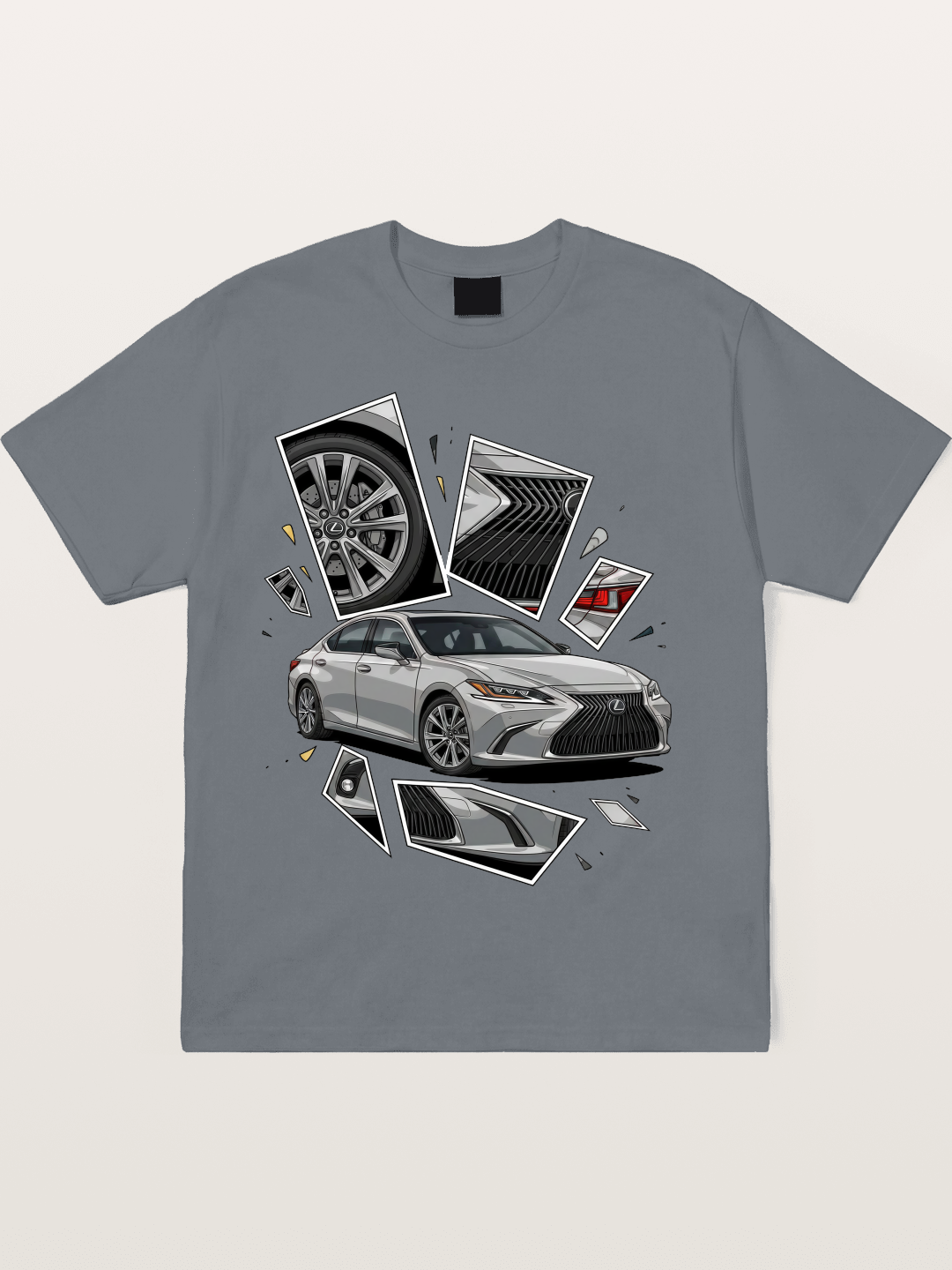 Lexus Sedan Exploded View Cotton T-shirt
