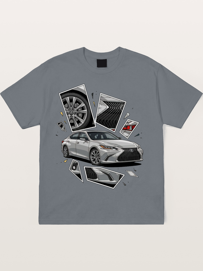 Lexus Sedan Exploded View Cotton T-shirt