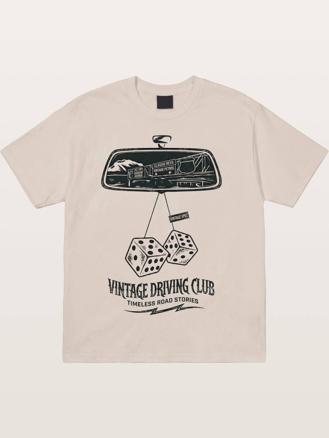 Vintage Drive Club Cotton T-shirt