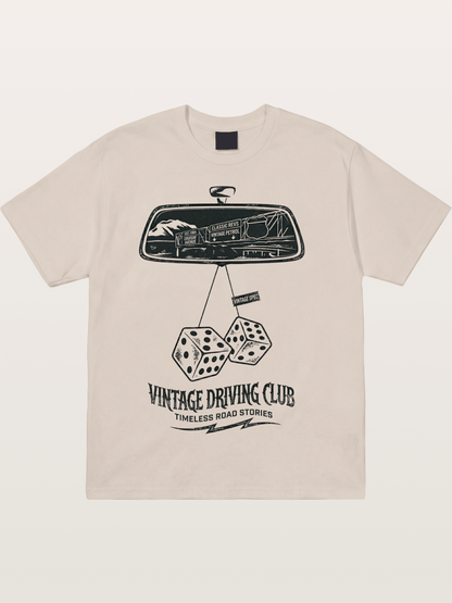 Vintage Drive Club Cotton T-shirt