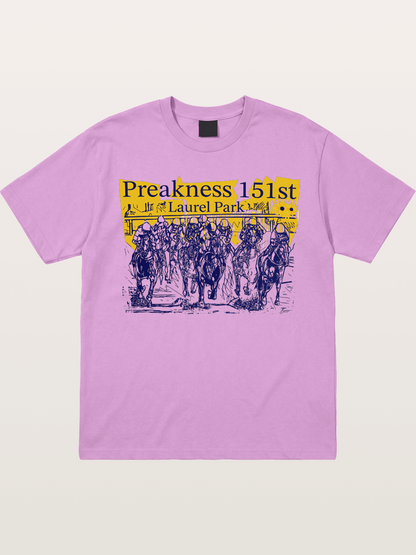 Preakness 151 Sketch Racing Art Gildan T-shirt