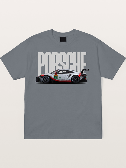 Porsche 911 Race Livery Poster Cotton T-shirt