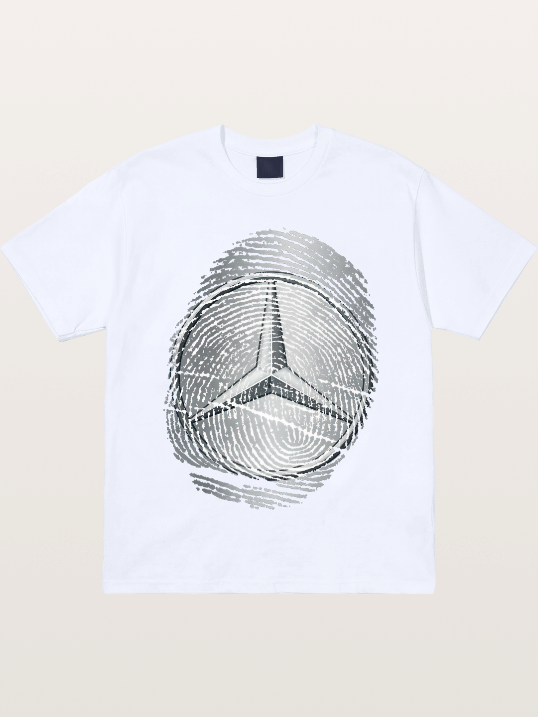 Mercedes Fingerprint Logo Gildan T-shirt