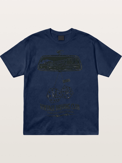 Vintage Drive Club Cotton T-shirt