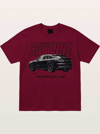 Porsche Cayenne SUV Poster Gildan T-shirt