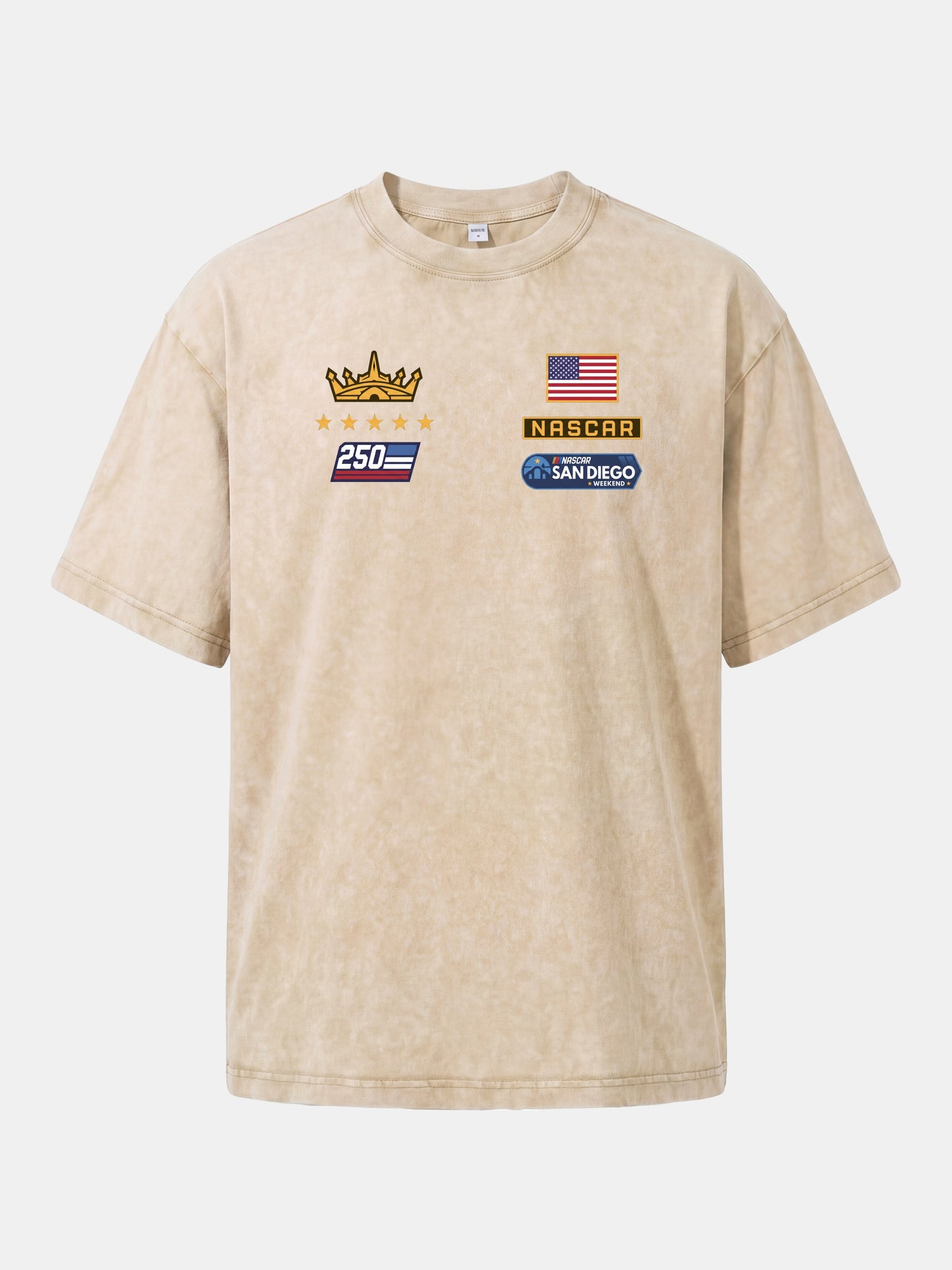 San Diego NASCAR 250th Crown Mark Washed T-shirt
