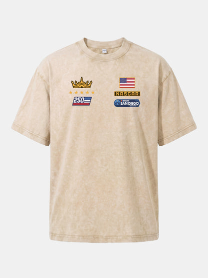 San Diego NASCAR 250th Crown Mark Washed T-shirt