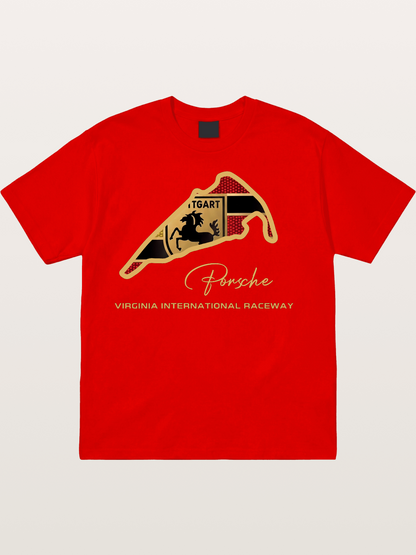 Porsche Virginia International Raceway Cotton T-shirt