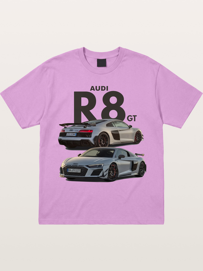 Audi R8 GT Front Rear View Gildan T-shirt