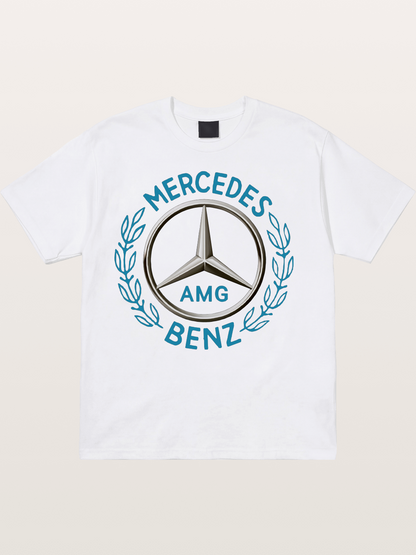 Mercedes-Benz AMG Laurel Wreath Emblem Cotton T-shirt