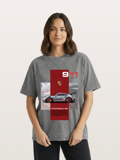 Porsche 911 Washed T-shirt