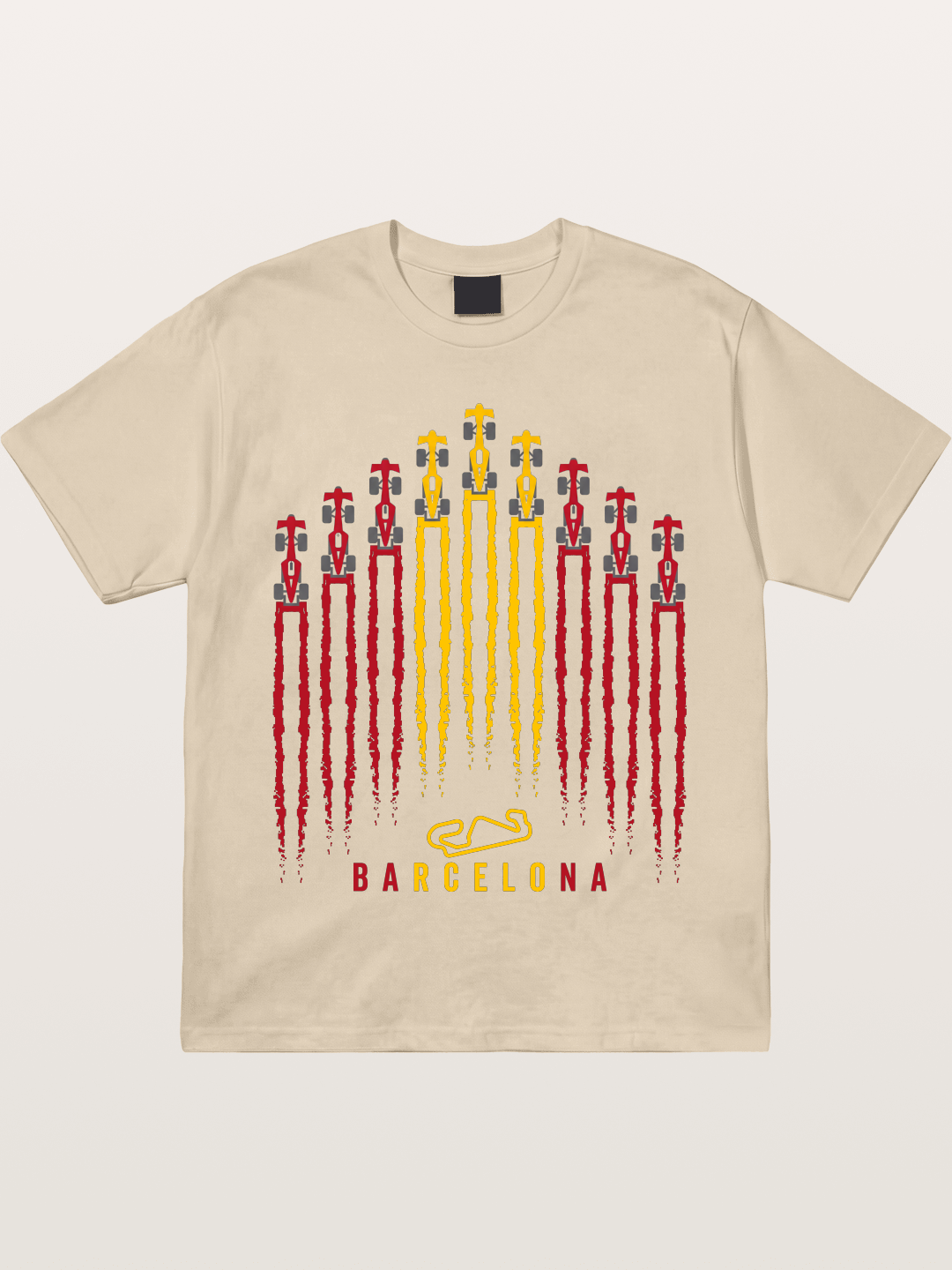 Barcelona GP Racing Column Streaks Gildan T-shirt