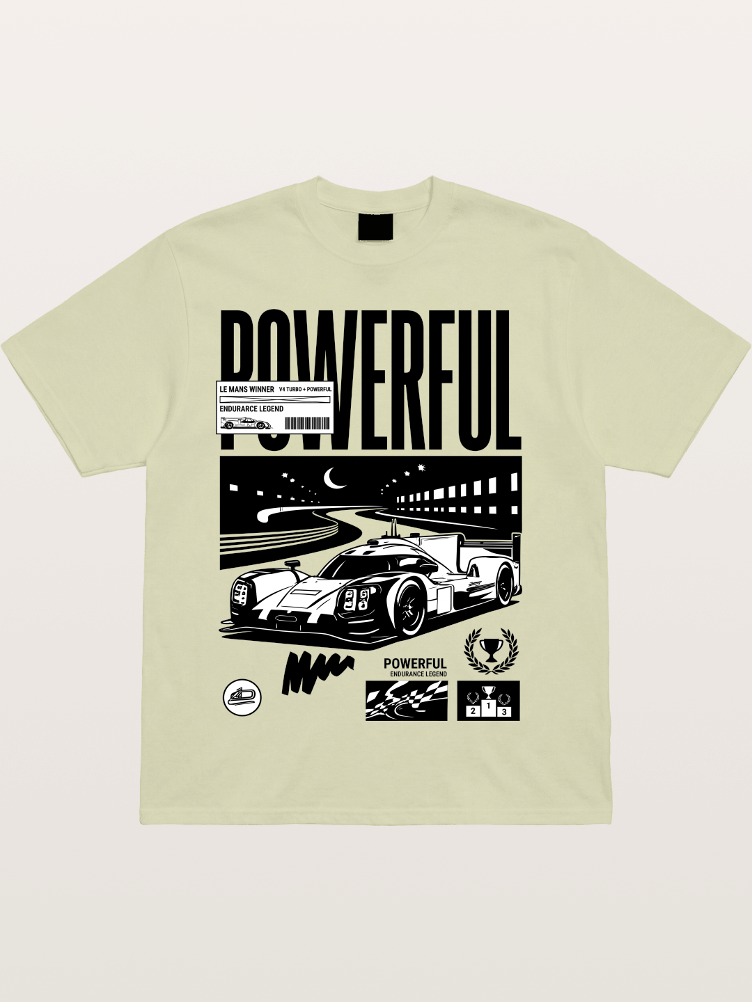 Endurance and powerful legend Cotton T-shirt