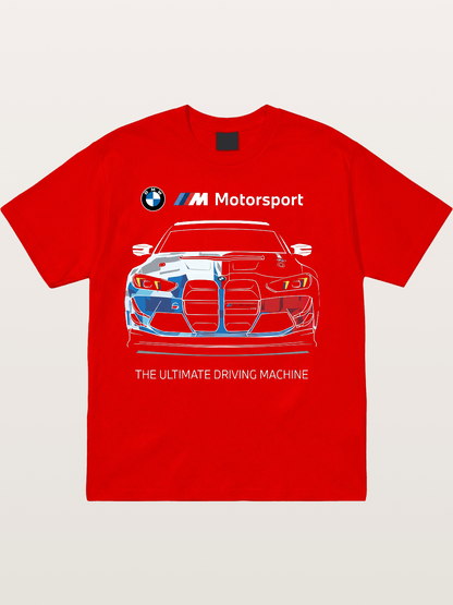 BMW M Motorsport Race Car Livery Cotton T-shirt
