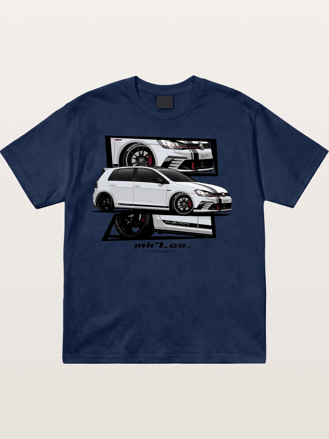 Volkswagen Golf MK7 Stance Cotton T-shirt