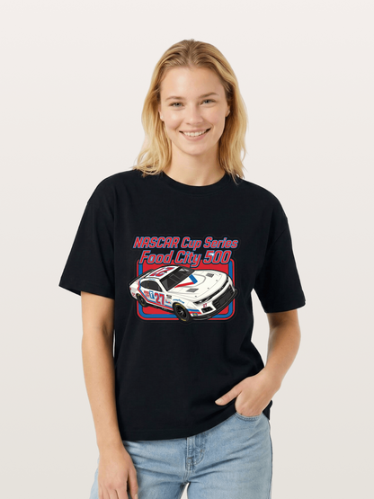 NASCAR Food City 500 Car Gildan T-shirt