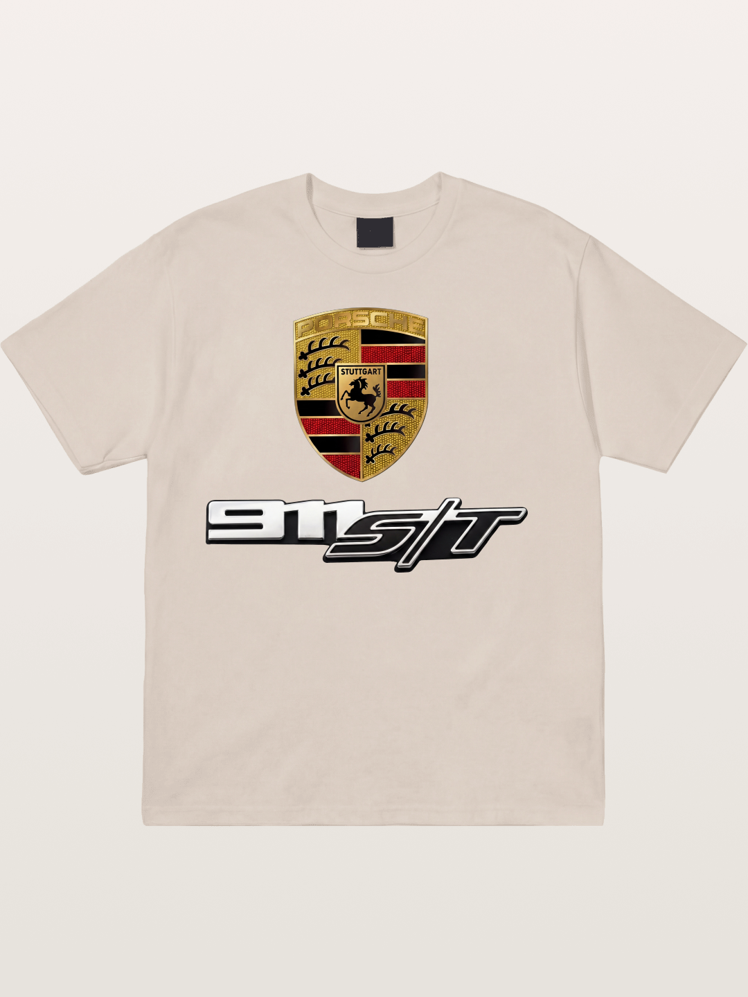 Porsche Crest With 911 ST Cotton T-shirt