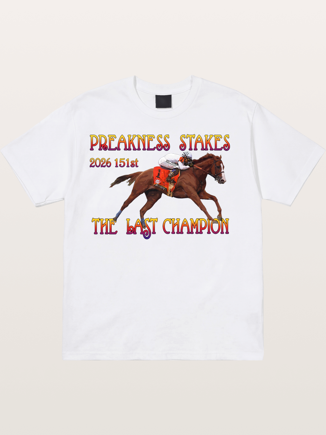 2026 Preakness Race Horse 1 Silks Cotton T-shirt
