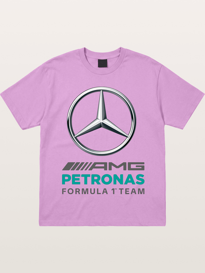 F1 Mercedes Petronas Team Logo Gildan T-shirt