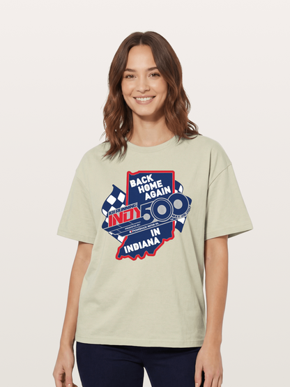 Indy Back Home Cotton T-shirt
