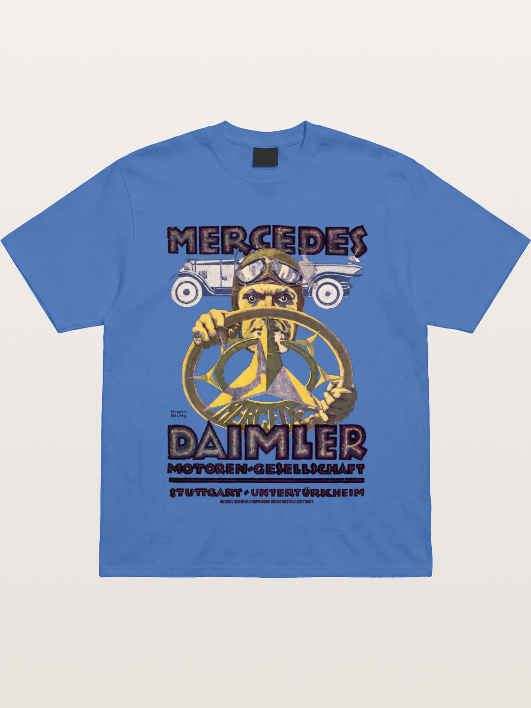 Mercedes Daimler Vintage Racing Gildan T-shirt