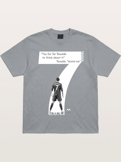 Ronaldo #7 Watch Me Quote Gildan T-shirt