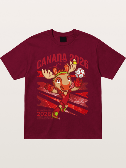 Canada 2026 Moose Mascot Gildan T-shirt