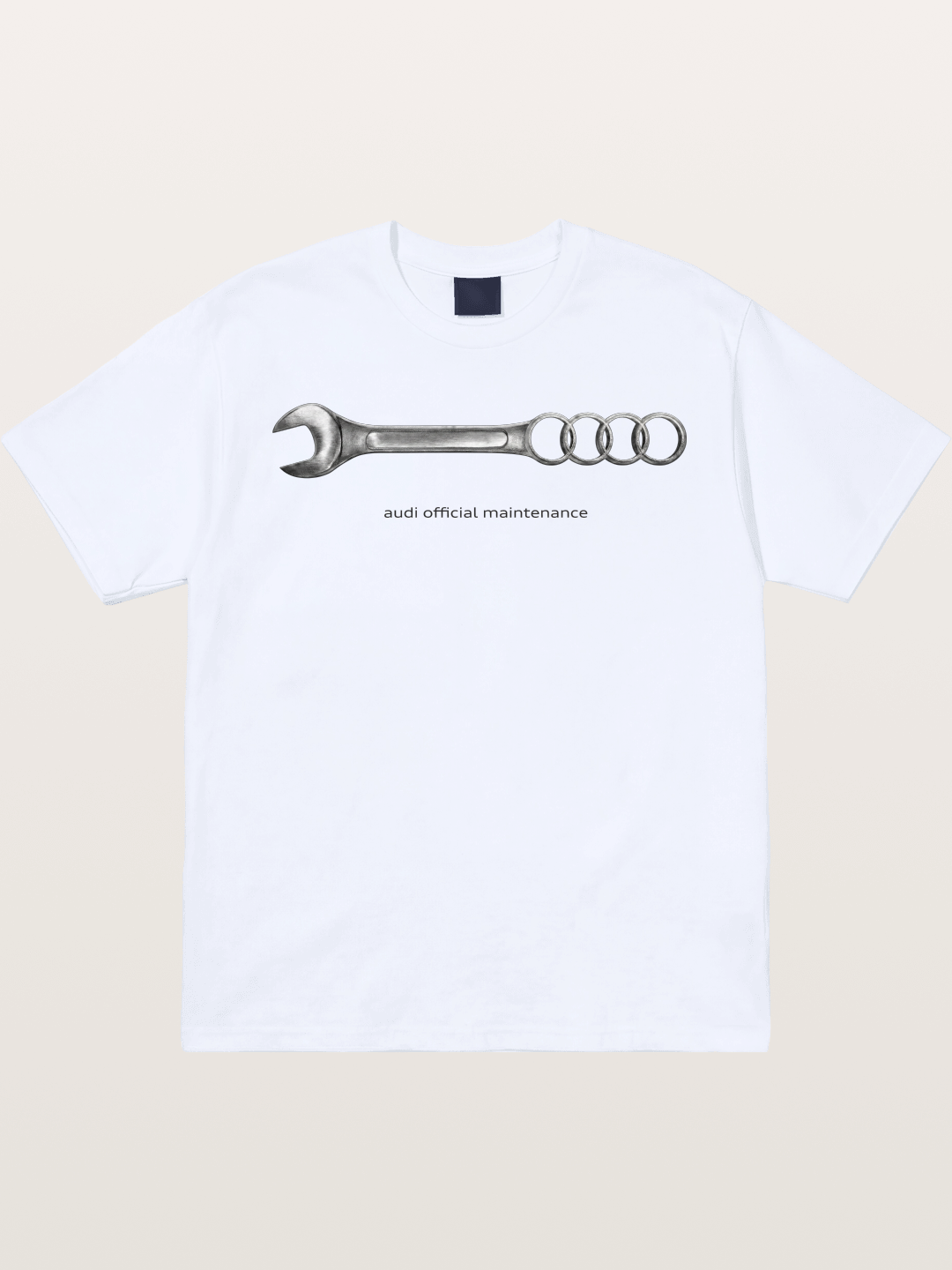 Audi Maintenance Wrench Art Gildan T-shirt