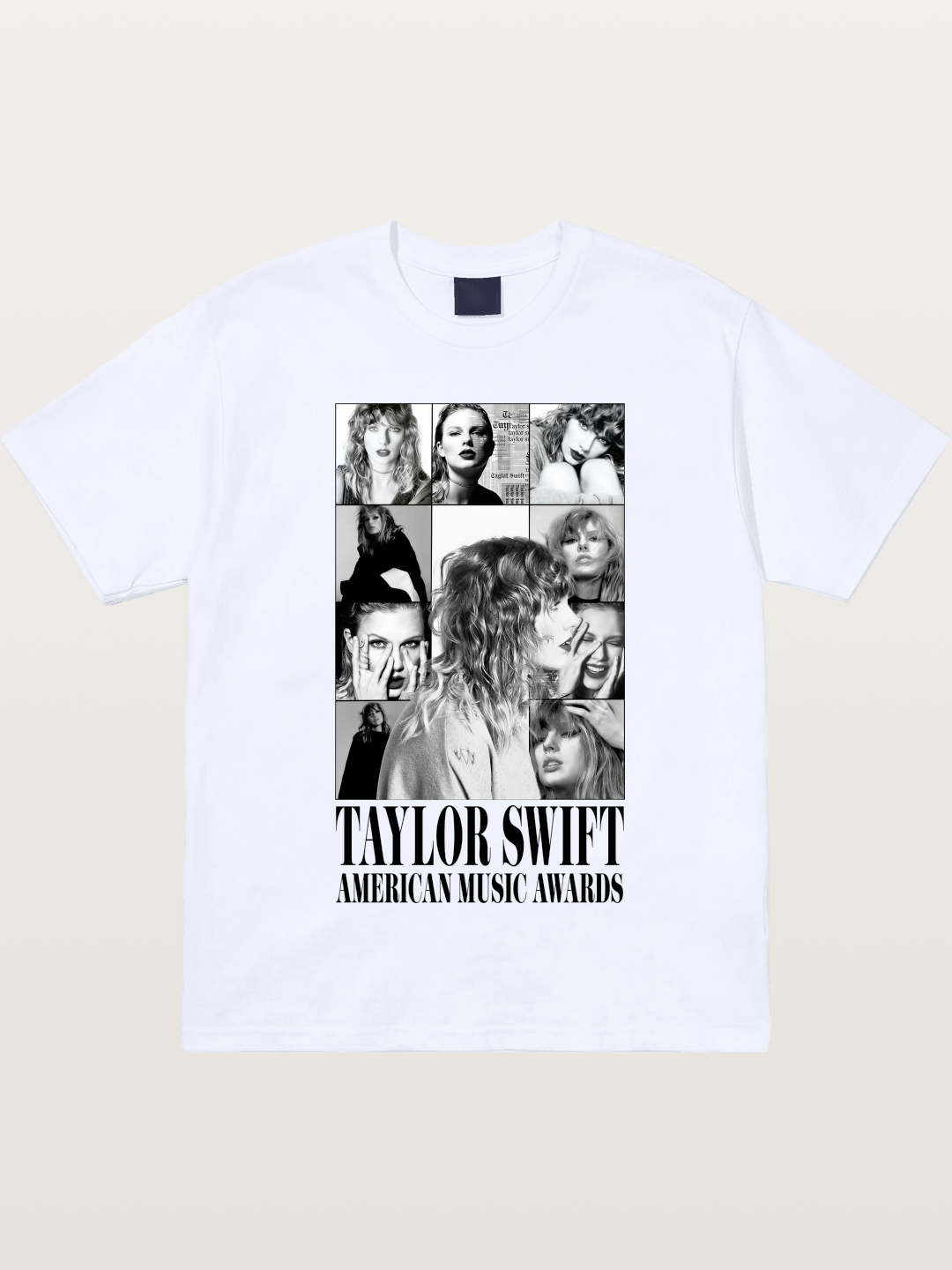 Taylor Swift AMA Collage Print Gildan T-shirt