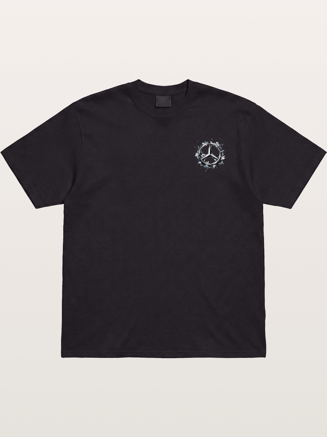 Mercedes Ink Wash Logo Art Gildan T-shirt