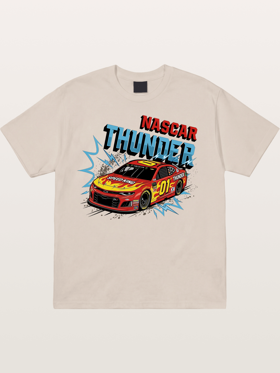Thunder Speed Cotton T-shirt