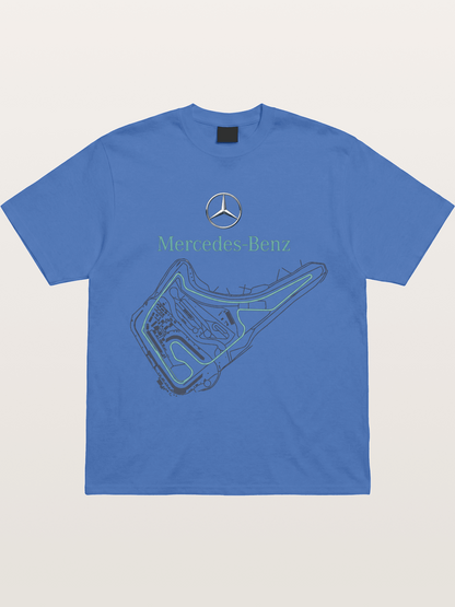 Mercedes Benz Circuit Track Graphic Gildan T-shirt