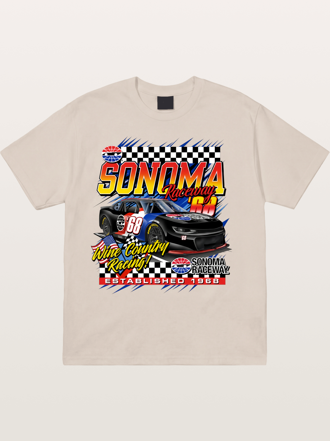 Sonoma NASCAR Wine Country Racing Cotton T-shirt