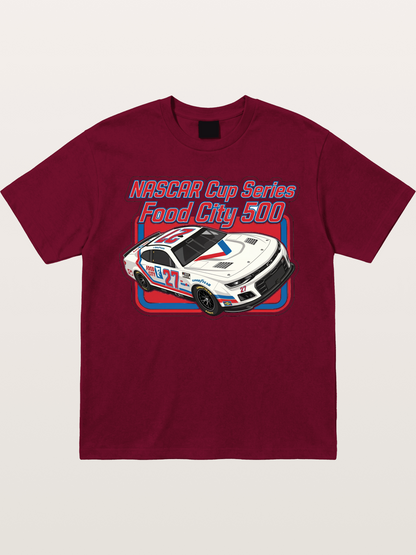 NASCAR Food City 500 Car Gildan T-shirt