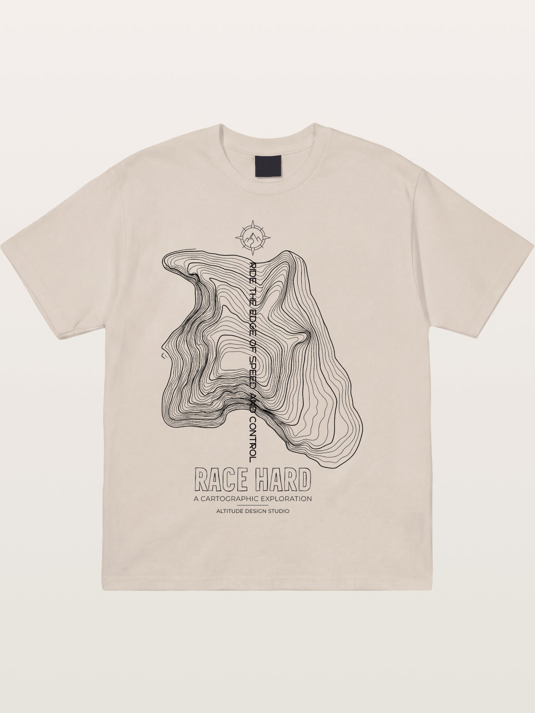 Machined Form Cotton T-shirt