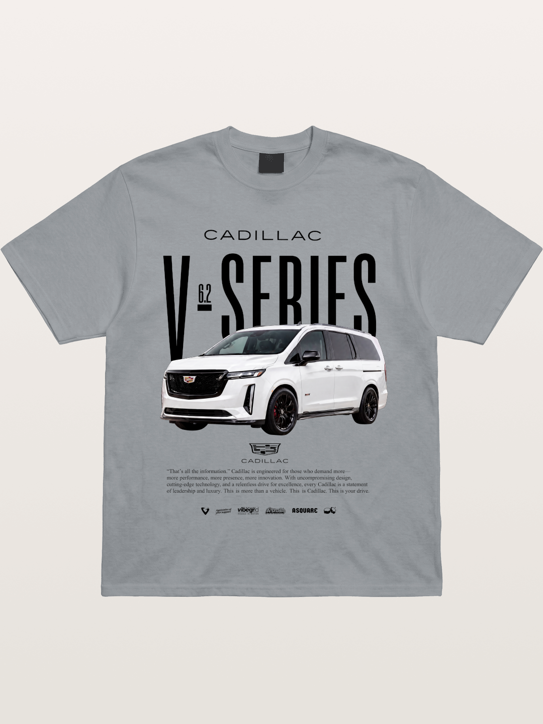 Cadillac V-Series SUV Graphic Gildan T-shirt