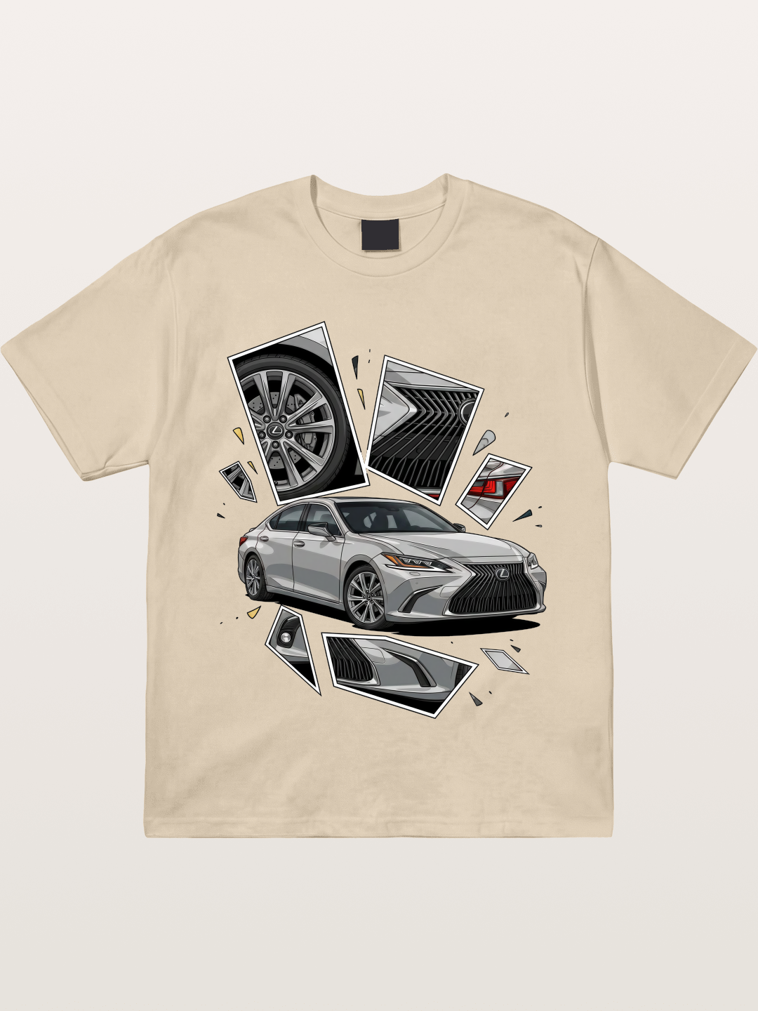 Lexus Sedan Exploded View Gildan T-shirt