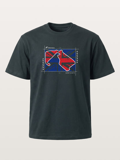 Vintage Union Jack F1 British Theme Gildan T-shirt