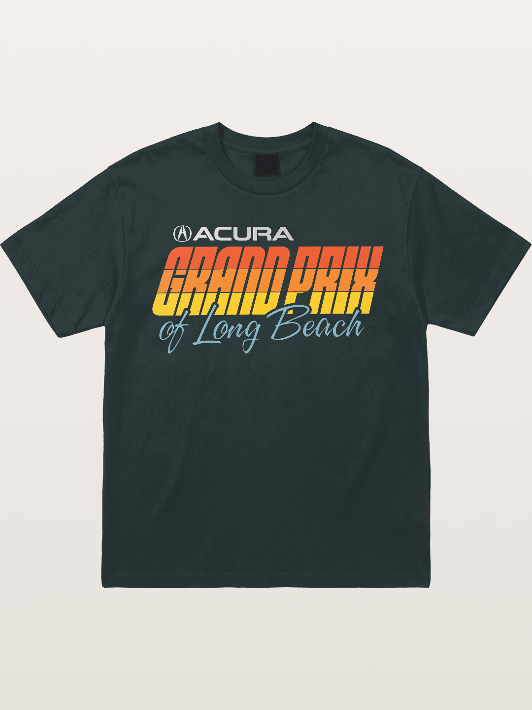 Sunset Grand Prix Typography Gildan T-shirt