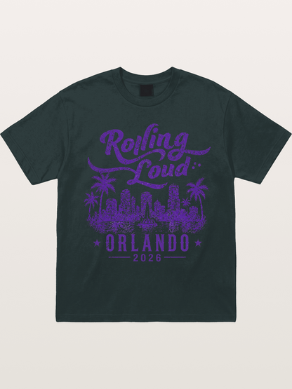 Rolling Loud Orlando 2026 Print Gildan T-shirt