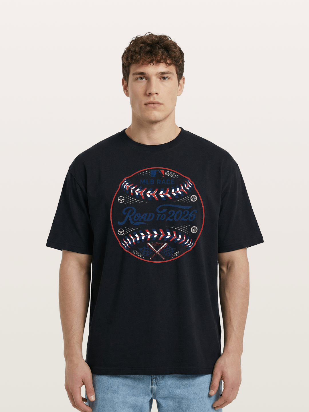 MLB Race 2026 Cotton T-shirt