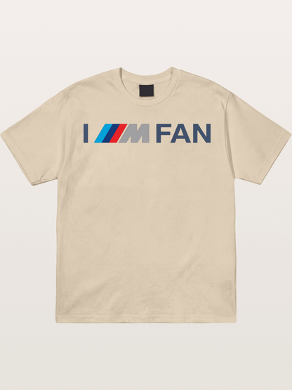 BMW M Fan Stripes Text Print Gildan T-shirt