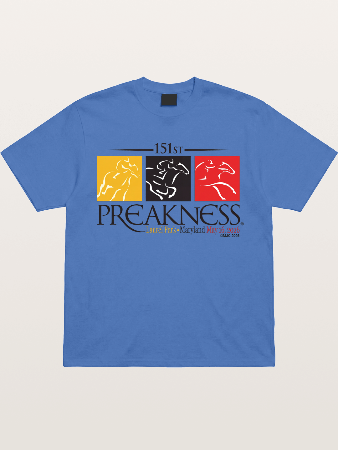 151st Preakness Race Minimal Poster Gildan T-shirt