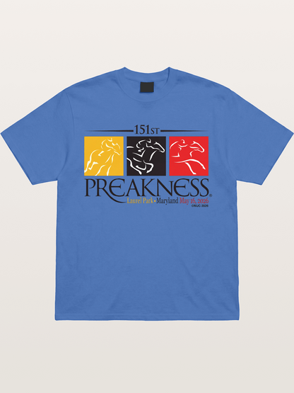 151st Preakness Race Minimal Poster Gildan T-shirt