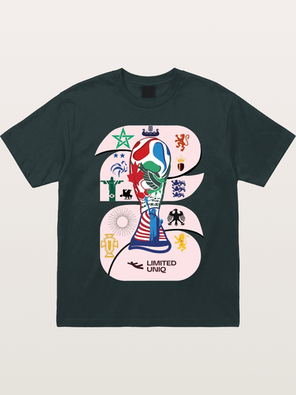 2026 World Cup Trophy Collage Gildan T-shirt
