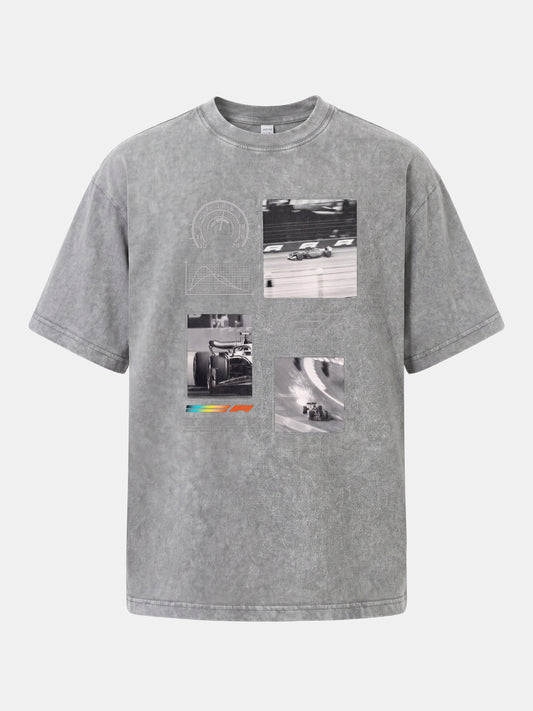 Silverstone F1 Vintage Race Archive Washed T-shirt