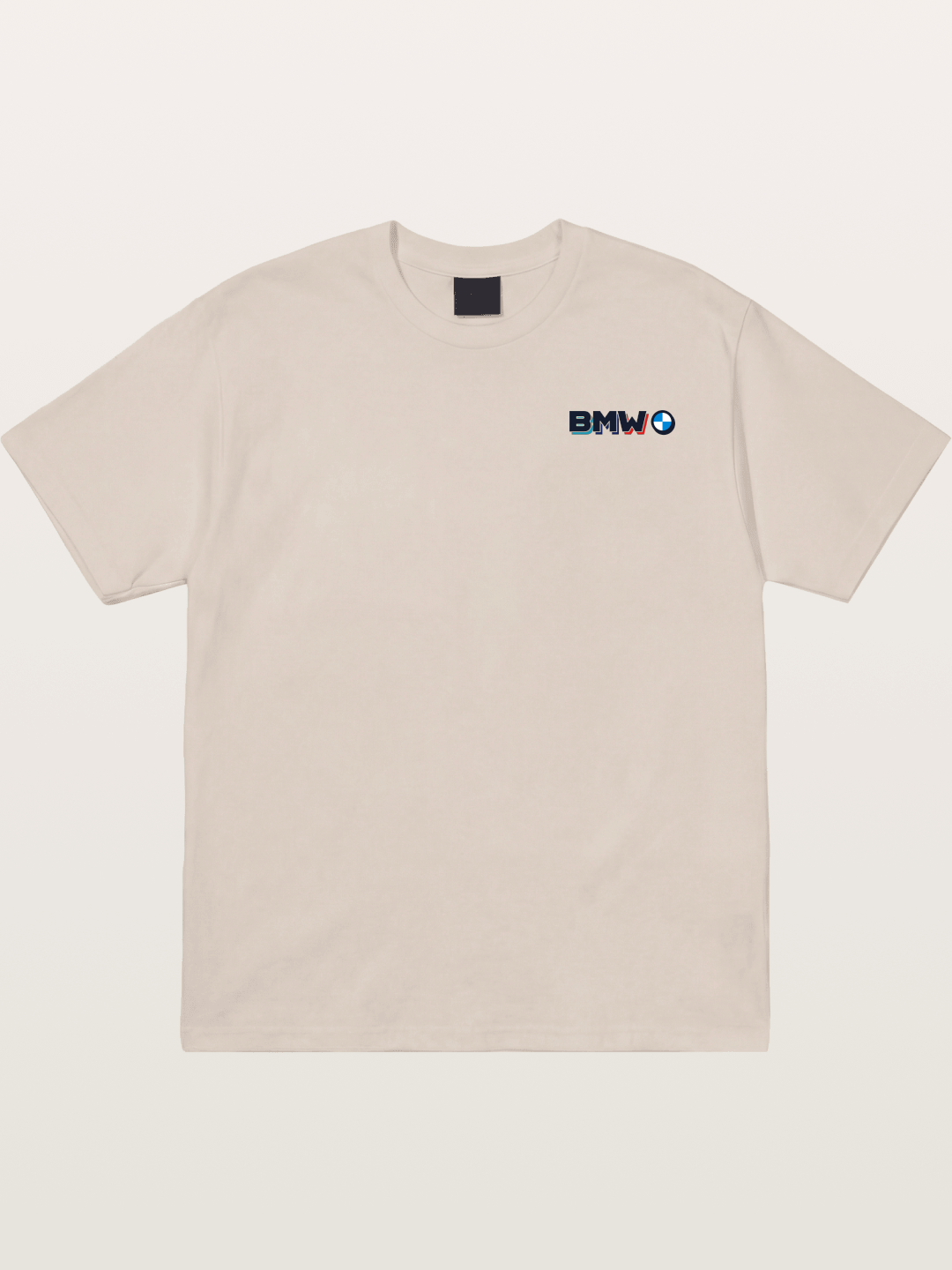 BMW Modern Typography Logo Cotton T-shirt